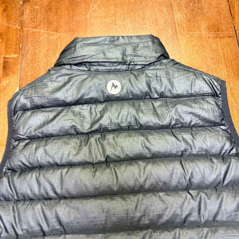 Marmot 800 Fill Down Puffer Vest Black‎ XL Womens Lightweight Insulated Outdoor